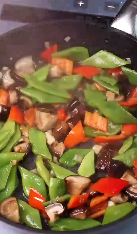 怎样做香菇炒扁豆