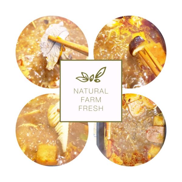 一家人在一起就是要围坐着吃火锅