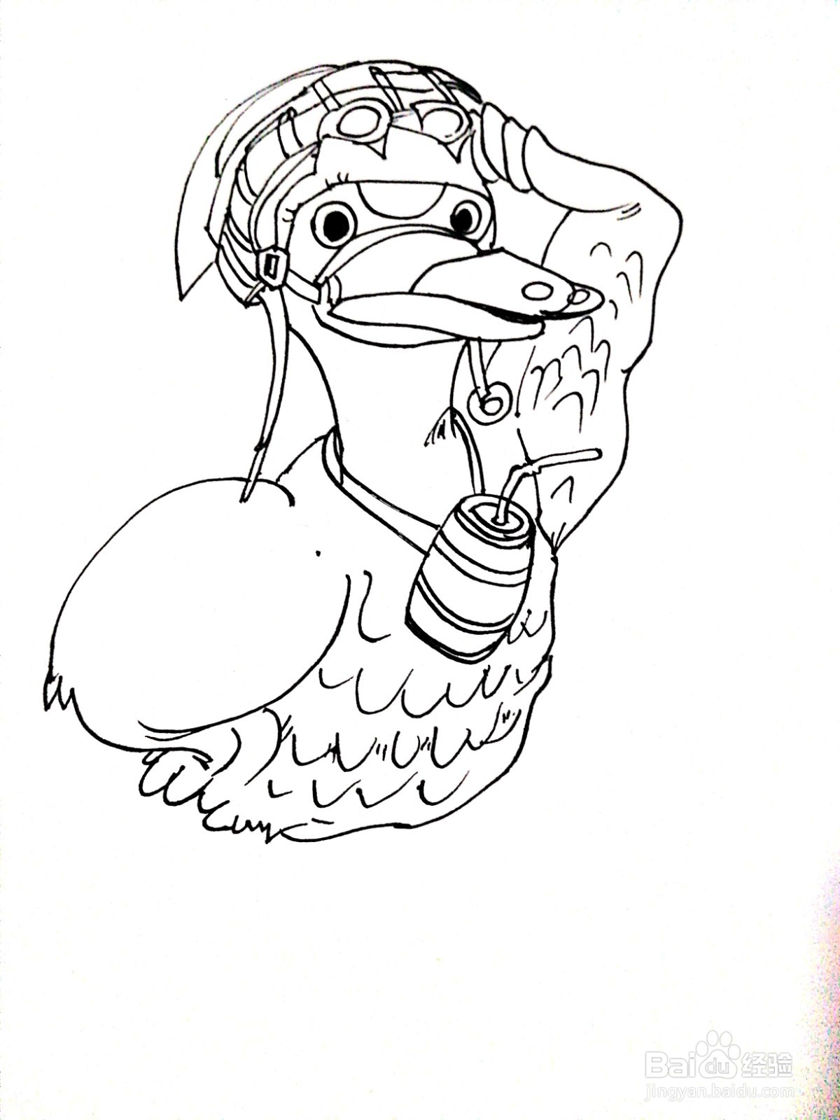 《航海王》系列之卡鲁简笔画