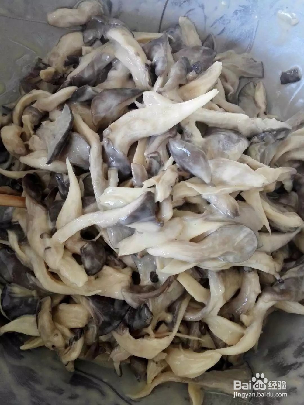 干炸平菇的家庭做法
