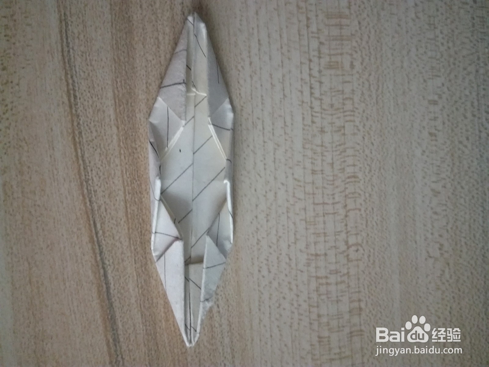 折纸小船的叠法