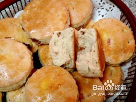 火腿奶酪司康葡萄干司康