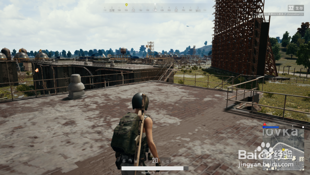 绝地求生技巧上屋顶/跳建筑