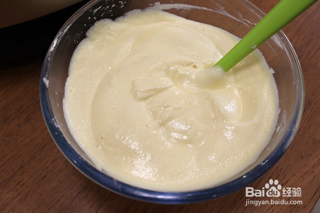 没有烤箱也能在家做的电饭煲版戚风蛋糕