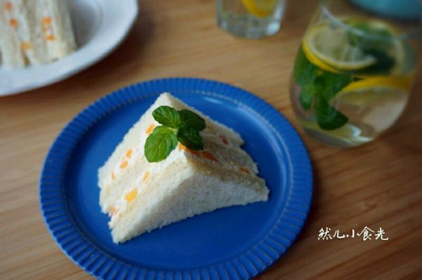 芒果淡奶三明治