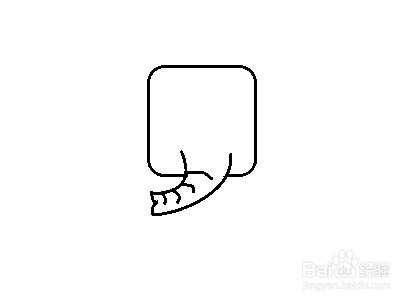 如何画大象的简笔画