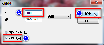 用Fotografix按比例缩小图片尺寸