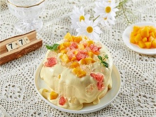 杨枝甘露蛋糕怎么做