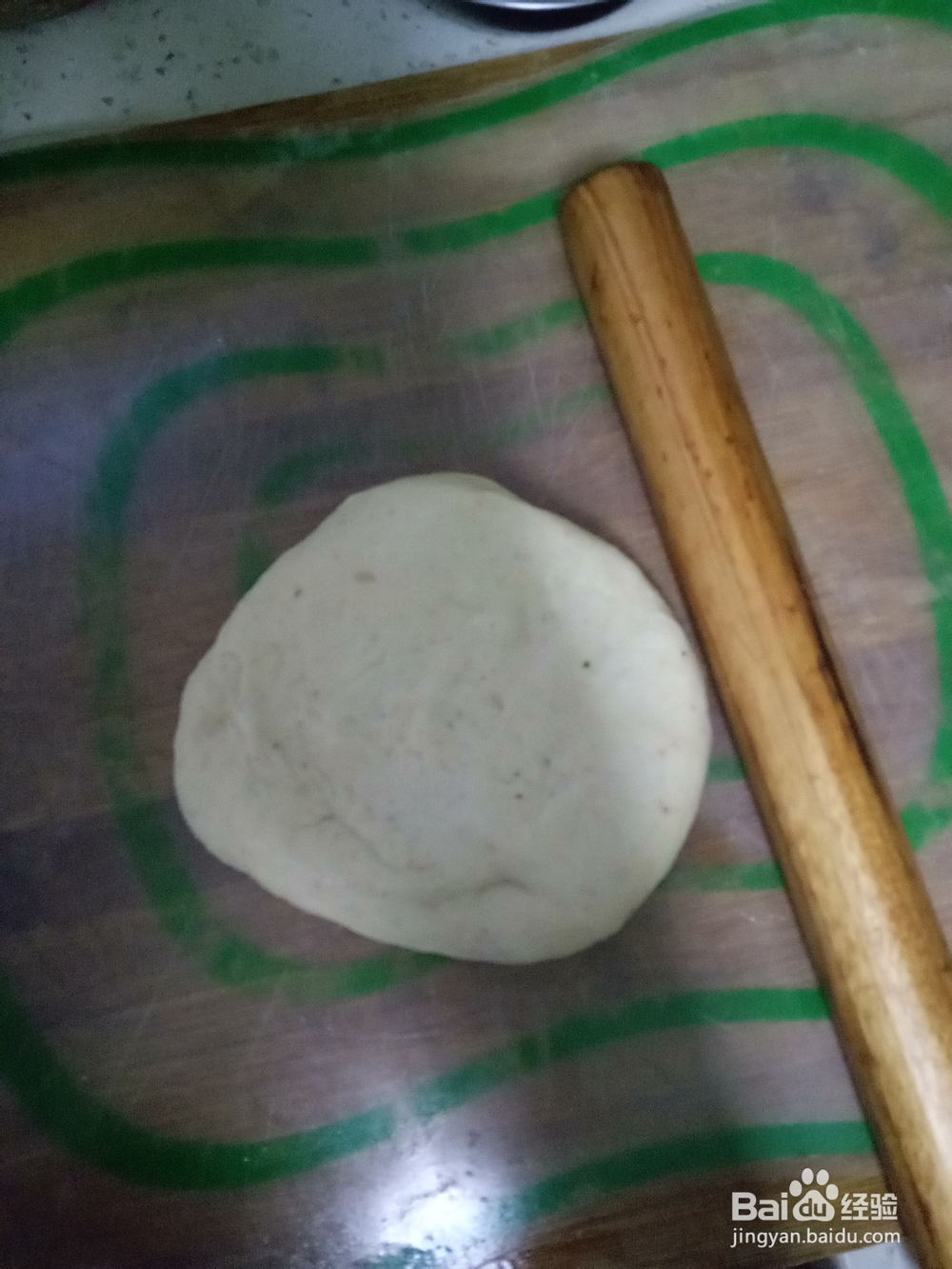 家常五香发面饼