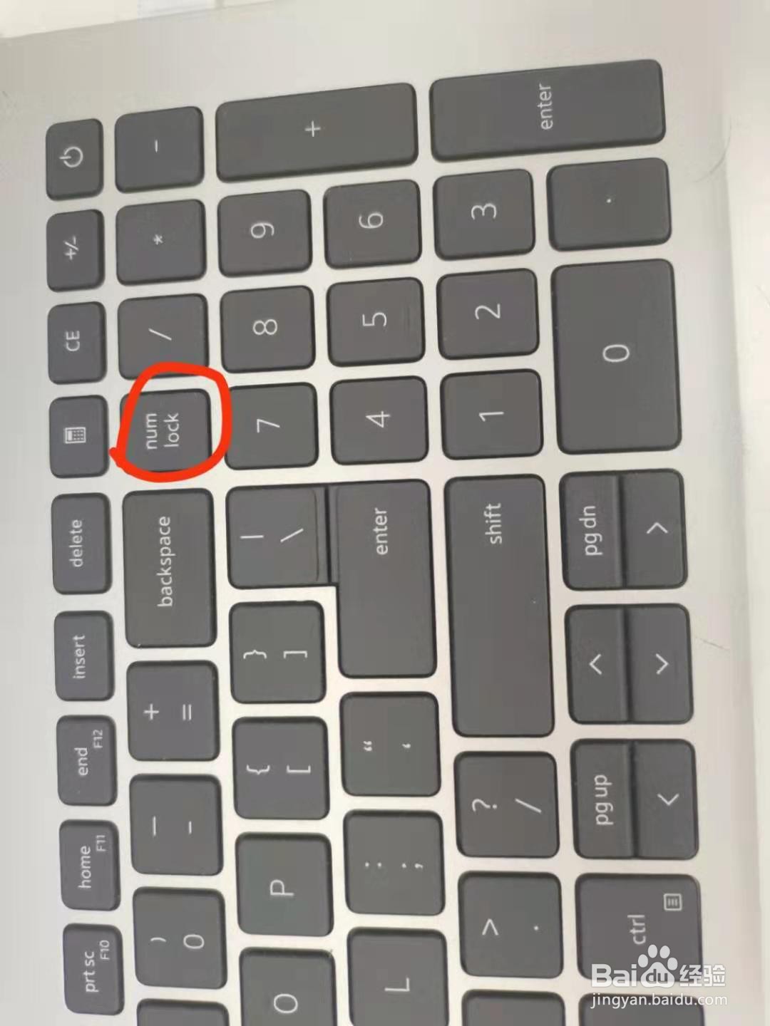 键盘上右边的数字键按不了怎么回事