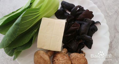 香菇木耳豆腐羹的做法