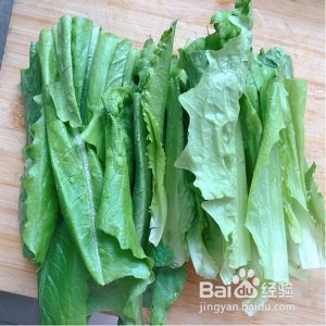 麻酱油麦菜的做法