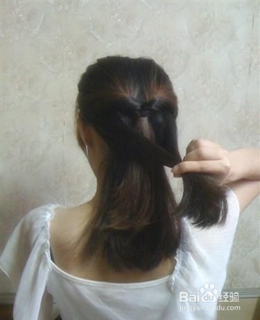 简单易学的发型自己扎