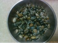 青椒炒花蛤的做法