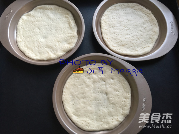 夏日缤纷披萨（自制披萨皮）