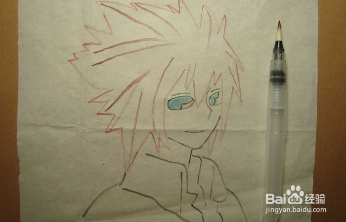 安迷修头发怎么画