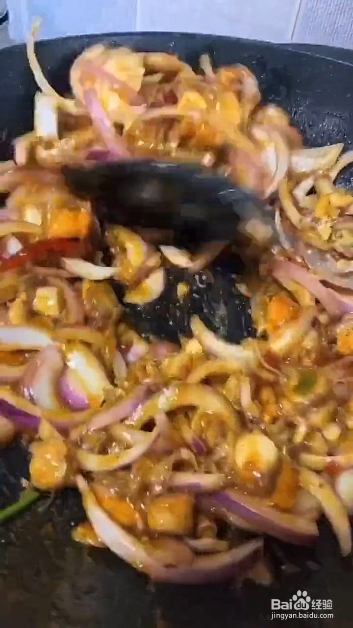 如何制作爆炒扇贝肉