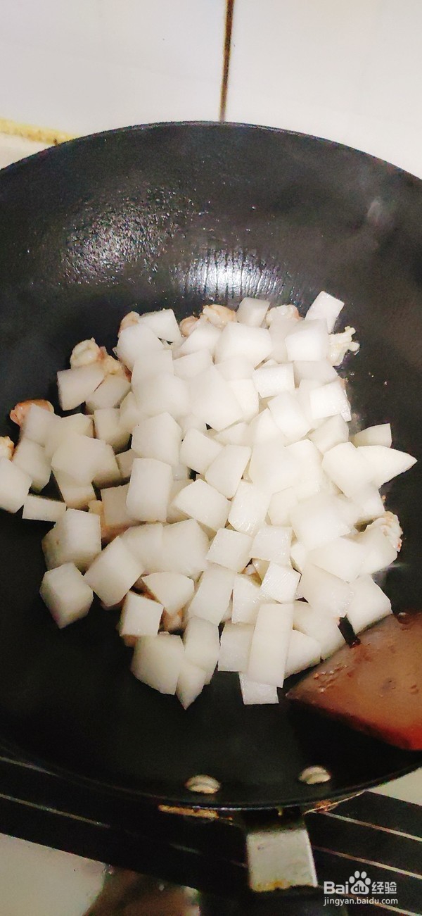 营养萝卜虾球制作步骤