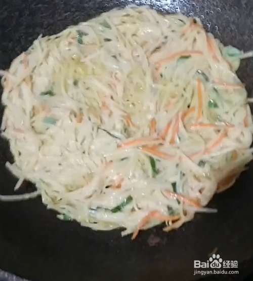 怎么做土豆丝煎饼