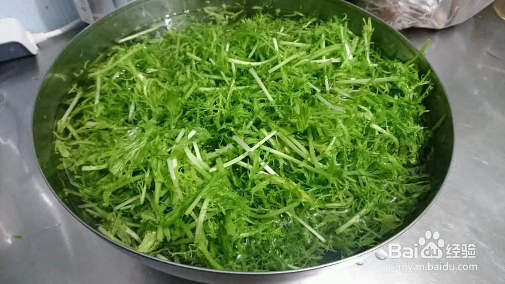 银丝加菜怎么做
