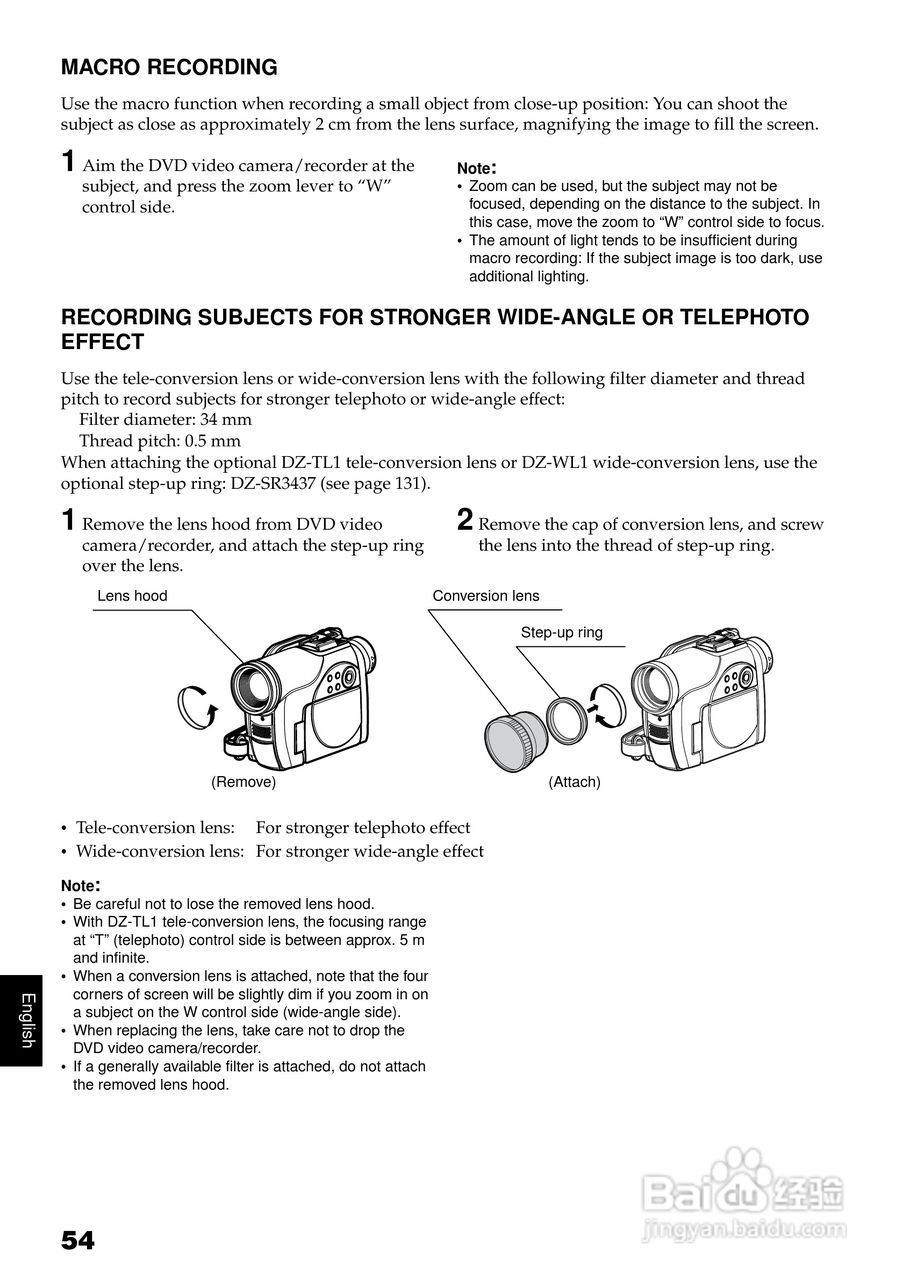 日立DZ-BX31E数码摄像机说明书:[6]