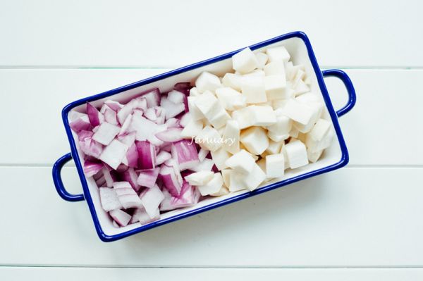 黑椒杏鲍菇牛肉粒