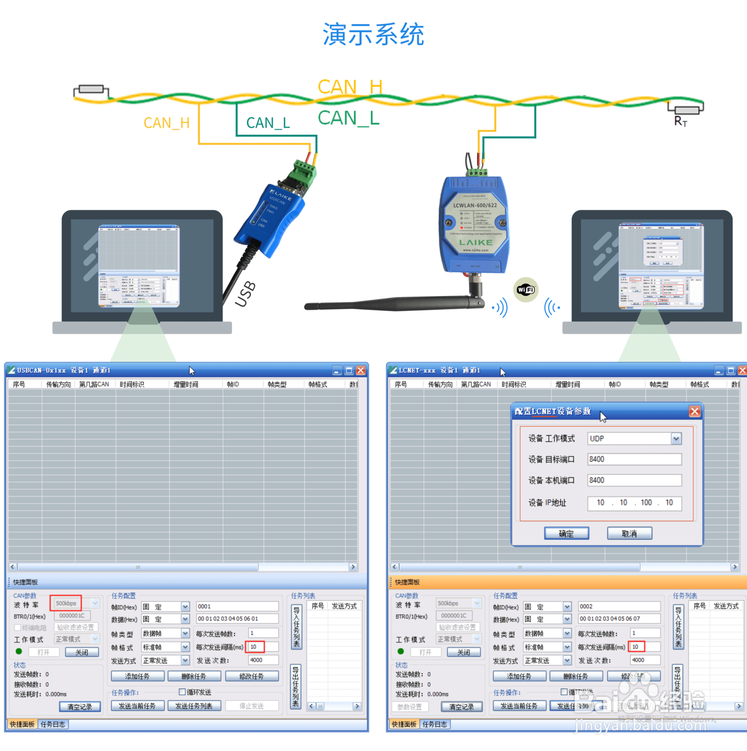 CAN转WIFi实现高效低延时转换