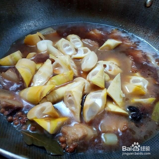 美味又下饭的竹笋烧肉,做法很简单!