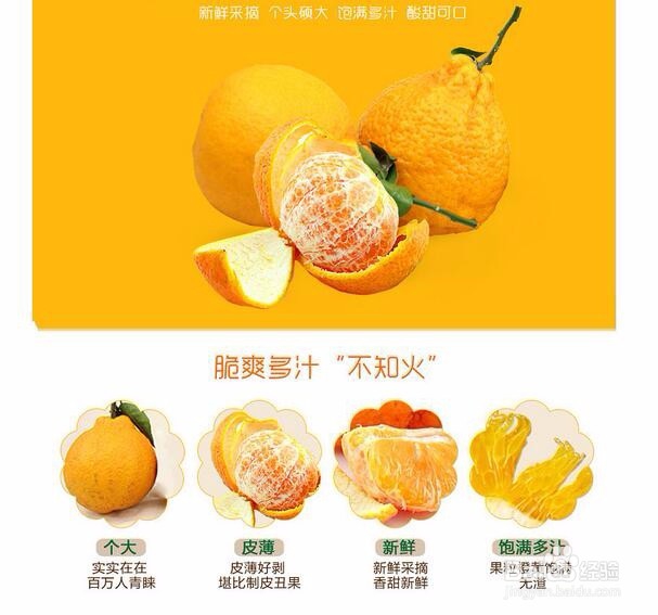 买水果时怎样挑选丑橘