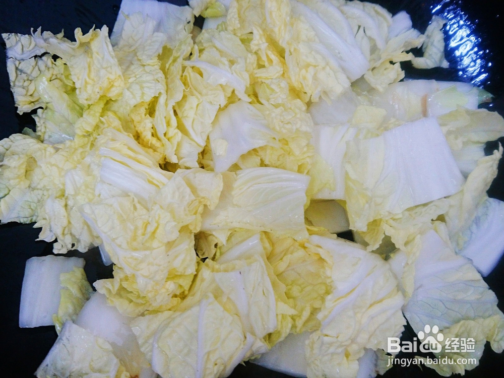 白菜炖粉条的做法