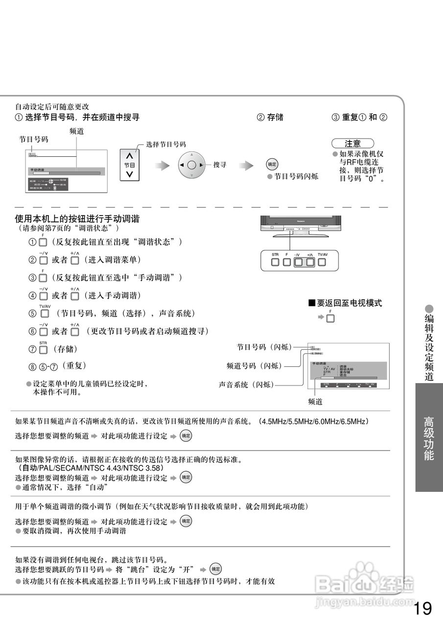 松下TC-32LX600D型液晶宽屏电视说明书:[2]