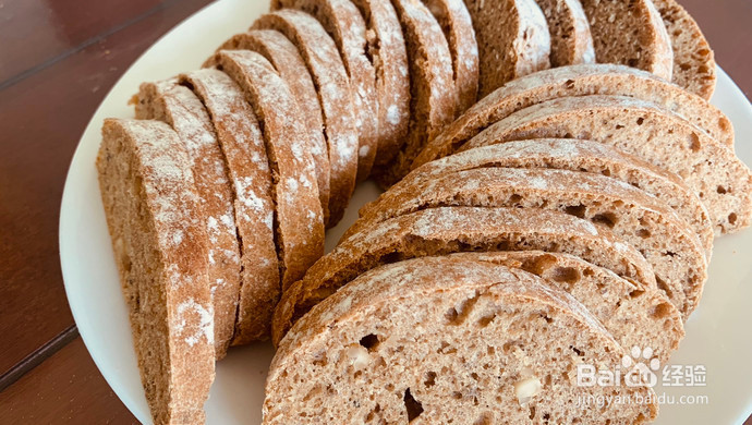 减脂全麦面包的做法