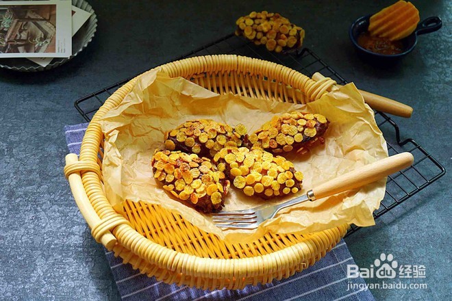 如何做蚝油玉米片烤翅？