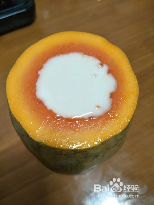 木瓜奶冻的做法