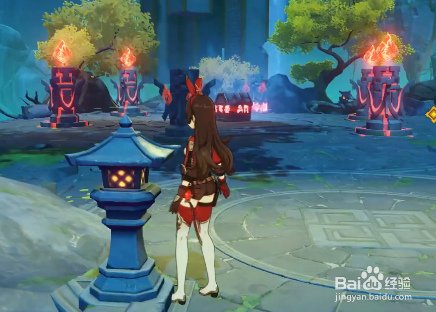 原神留云秘境六个火柱子怎么点燃