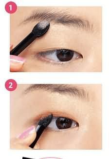 单眼皮女生眼妆怎么化?