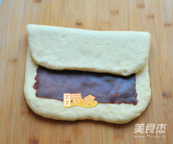 辫子豆沙包的做法