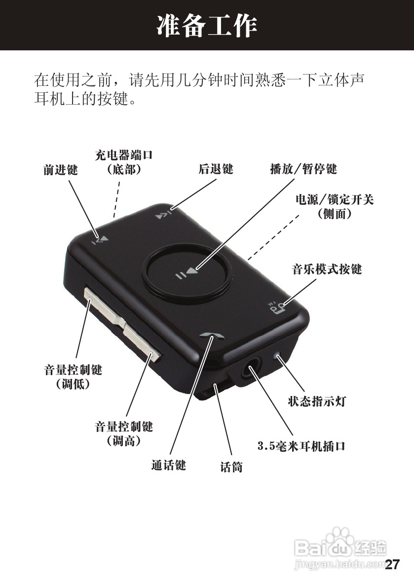 摩托罗拉S605蓝牙耳机使用说明书:[3]
