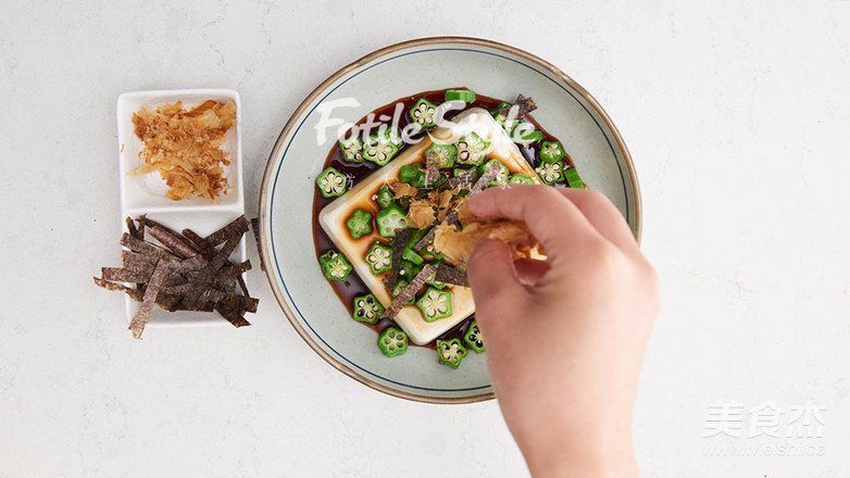 秋葵奴豆腐的做法