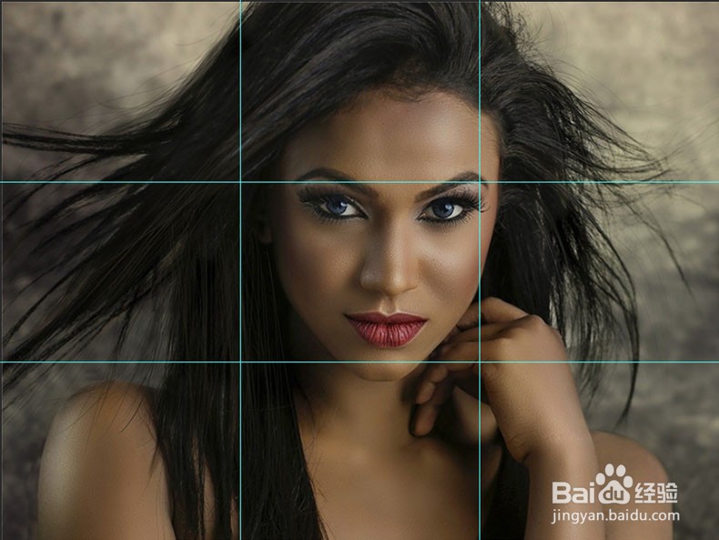 PS将图片平均切割成九张,制作朋友圈九宫格拼图