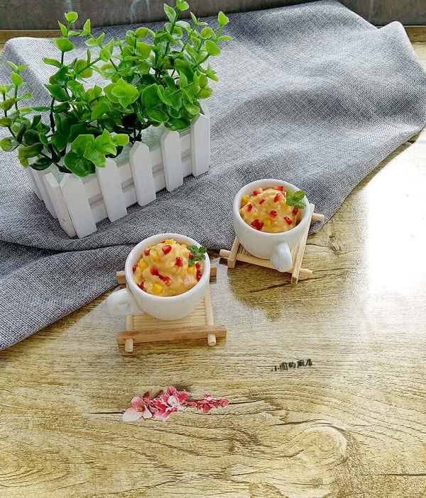 红薯水果酸奶杯