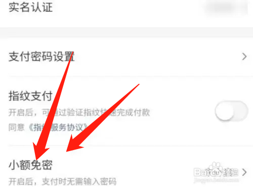 美团小额免密支付在哪里