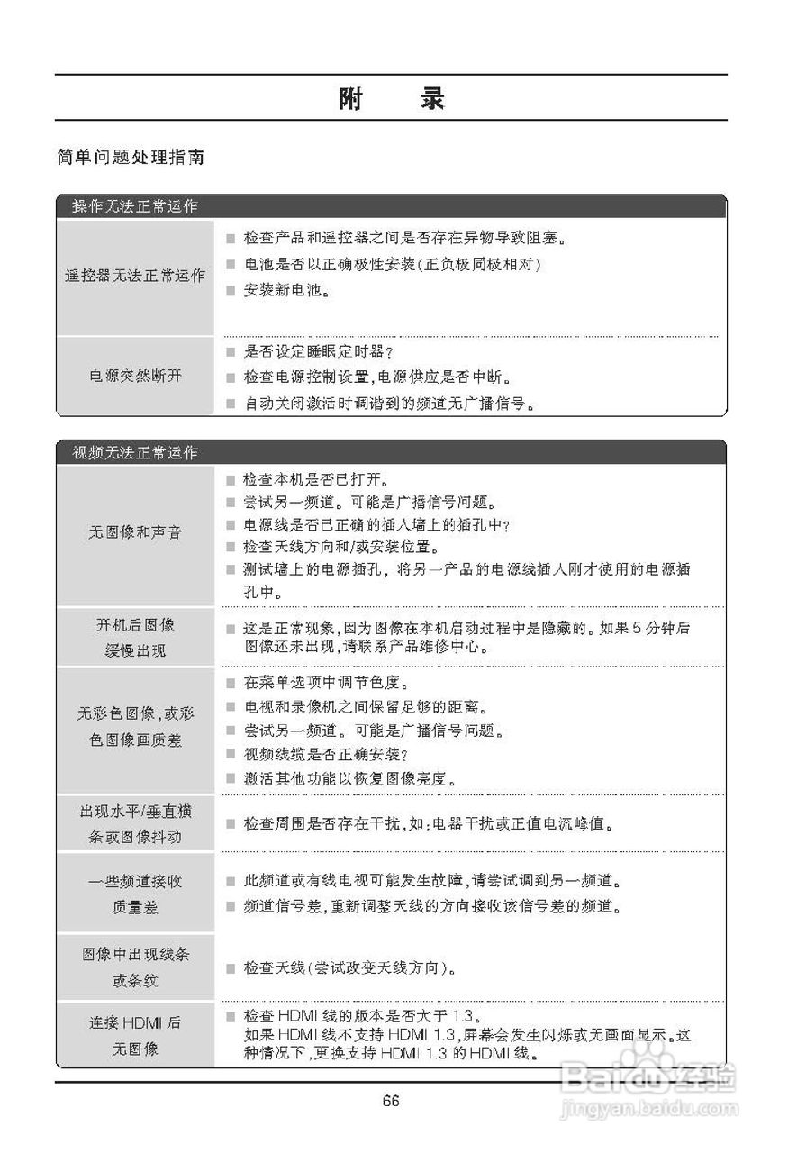 LG 32LE4500液晶彩电使用说明书:[7]