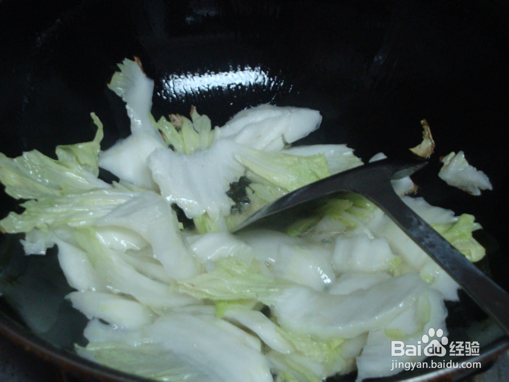 素菜：素炒白菜