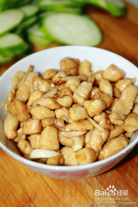 家常小炒之青豆鸡丁