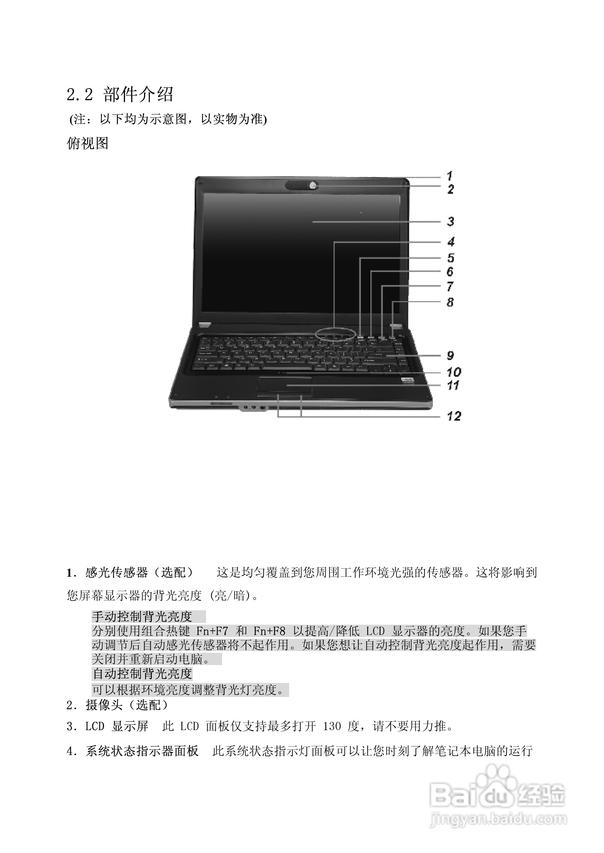方正R350笔记本电脑简使用说明书:[2]