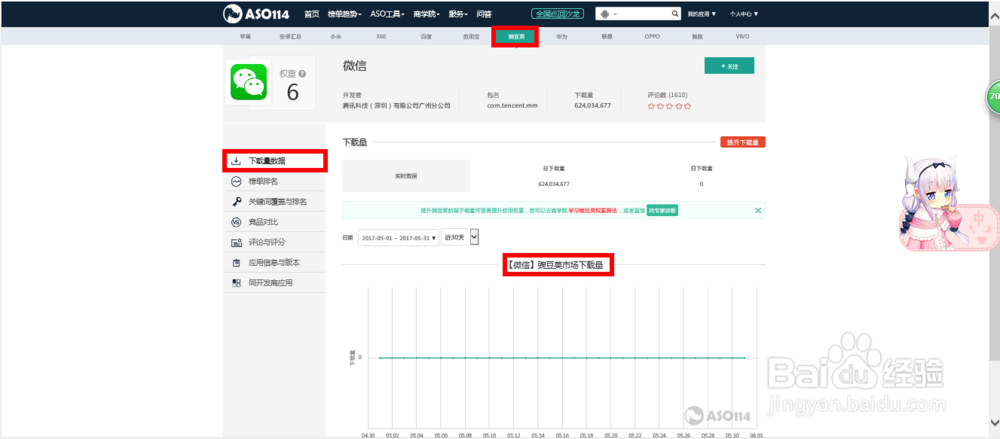 豌豆荚ASO优化—ASO114优化豌豆荚关键词排名