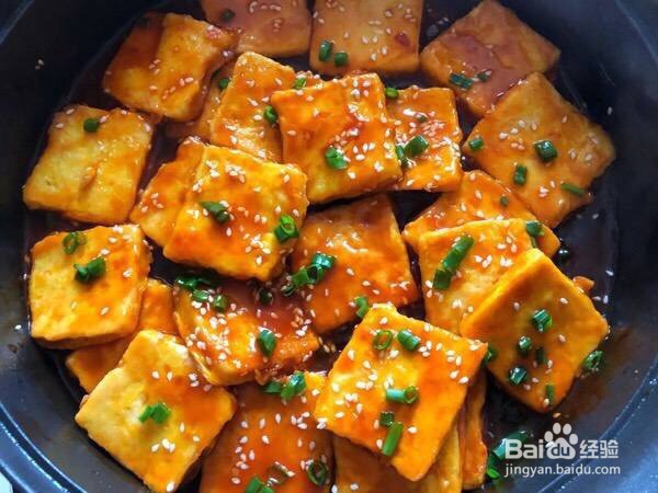 糖醋脆皮豆腐