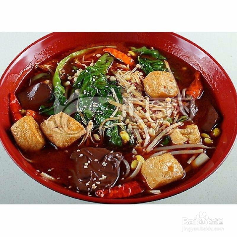 在家也能吃到辣红颜麻辣烫