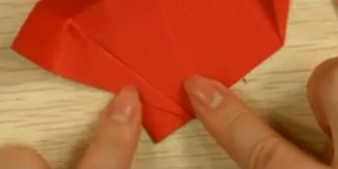 教你折爱心纸盒(B)